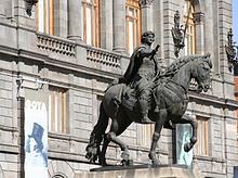 Statua equestre di Carlo IV, Città del Messico. 