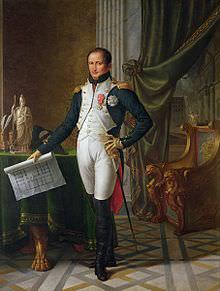 Giuseppe Bonaparte, re di Napoli, in un ritratto del 1808. 
