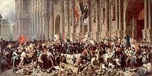 La rivoluzione del febbraio 1848 che forzò re Luigi Filippo ad abdicare, aprì le porte per il ritorno in Francia di Luigi Napoleone. 