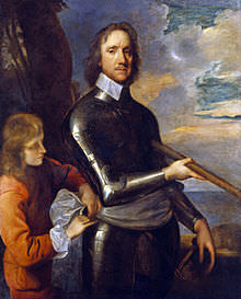 Ritratto di Oliver Cromwell eseguito da Robert Walker nel 1649. 