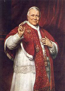 Ritratto di Papa Pio IX. 