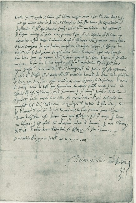 Scritto Tiziano Vecelio