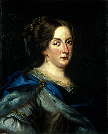 Cristina di Svezia in età avanzata. Ritratto di Jacob Ferdinand Voet. 