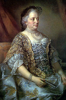 Maria Teresa nel 1762. 