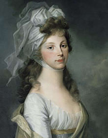 La regina di Prussia, ritratta nel 1797. 